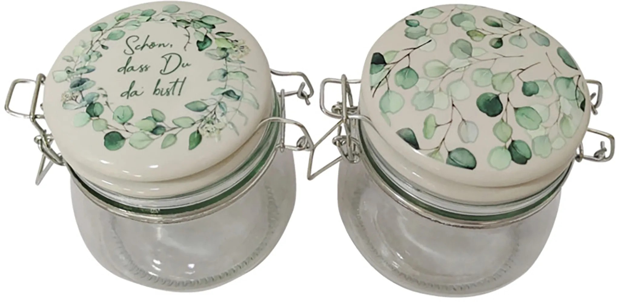 Boltze Zavárací pohár s uzáverom na klip rôzne druhy zelená pr. 11 x 11 cm Boltze Zavárací pohár s uzáverom na klip rôzne druhy zelená pr. 11 x 11 cm