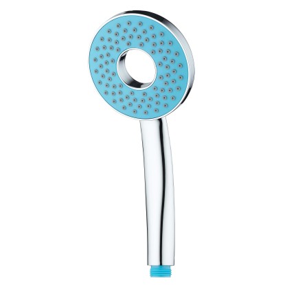 Eisl Ručná sprcha Rio s otvorom chróm/tyrkysová Eisl Ručná sprcha Rio s otvorom chróm/tyrkysová