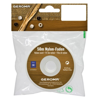 Nylonové vlákno priehľadné 50 m Nylonové vlákno priehľadné 50 m