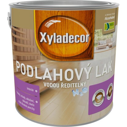 Xyladecor Podlahový lak vodou riediteľný lesklý 2,5 l Xyladecor Podlahový lak vodou riediteľný lesklý 2,5 l