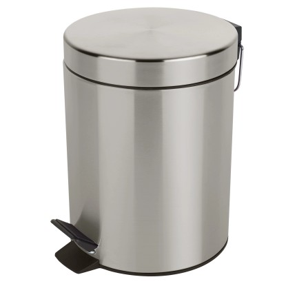 Šľapací odpadkový kôš Sydney 3 l kovový brúsený Šľapací odpadkový kôš Sydney 3 l kovový brúsený