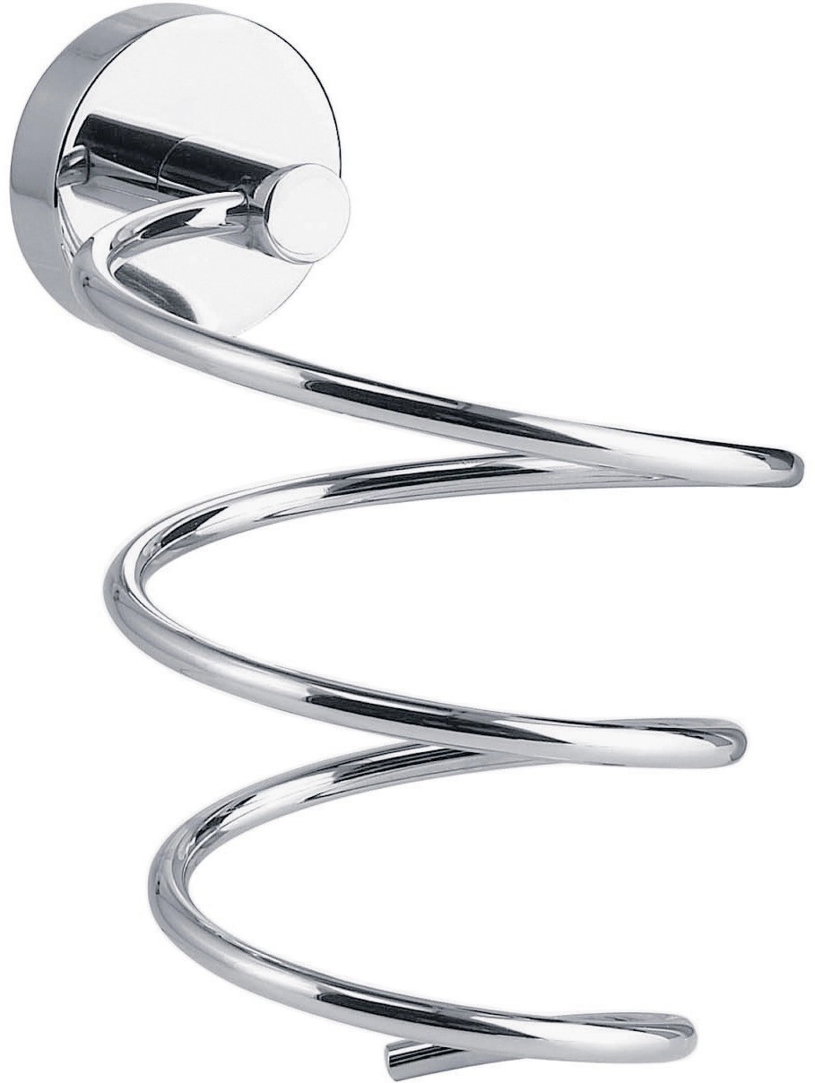 tesa Držiak na fén Smooz, chróm, 160 x 100 x 135 mm tesa Držiak na fén Smooz, chróm, 160 x 100 x 135 mm