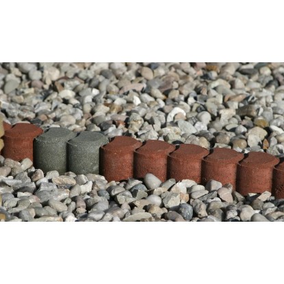 Semmelrock Duofix Obrubník 9,4 cm x 6 cm x 25 cm červeno-hnedý Semmelrock Duofix Obrubník 9,4 cm x 6 cm x 25 cm červeno-hnedý