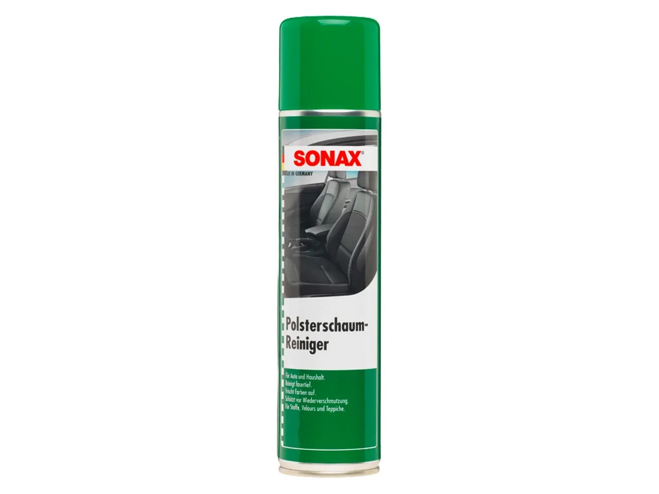 SONAX Penový čistič čalúnenia 400 ml SONAX Penový čistič čalúnenia 400 ml