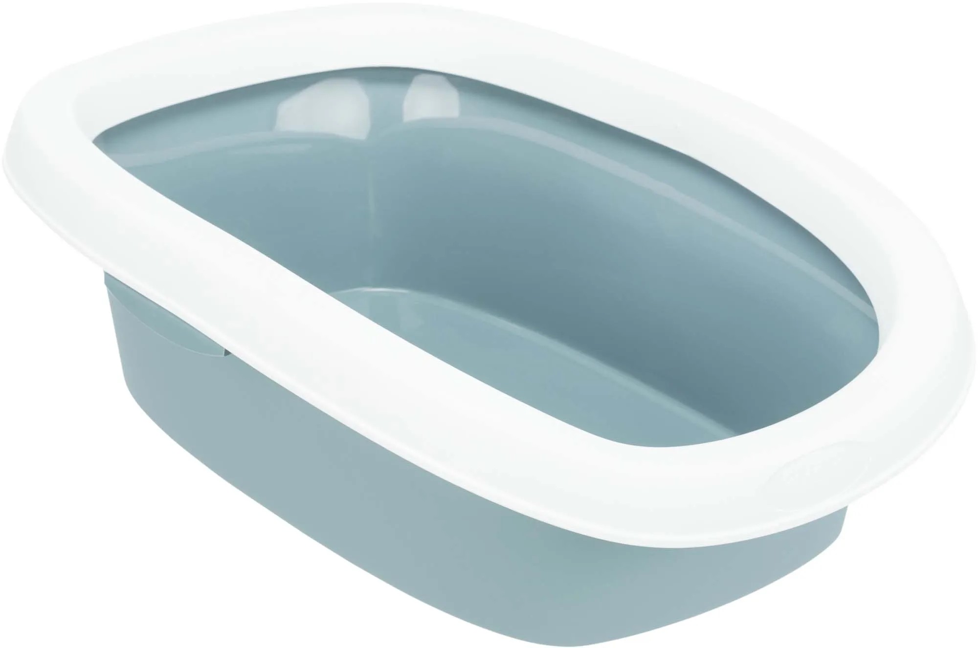 Jollypaw Toaleta pre mačky s okrajom, modrá-biela, 31 x 14 x 43 cm Jollypaw Toaleta pre mačky s okrajom, modrá-biela, 31 x 14 x 43 cm