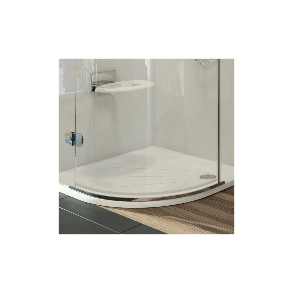 RAVAK Odkvapnička štvrťkruhová KK3 R Brilliant, Glassline RAVAK Odkvapnička štvrťkruhová KK3 R Brilliant, Glassline