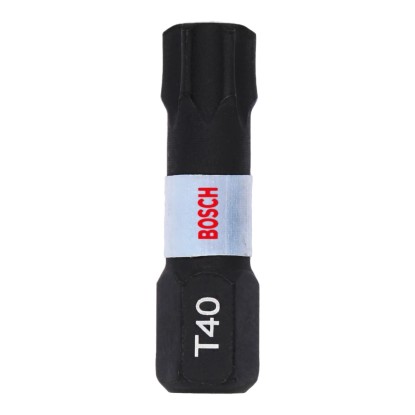 Bosch Skrutkovací nadstavec Impact Control T40, 2 ks, 25 mm Bosch Skrutkovací nadstavec Impact Control T40, 2 ks, 25 mm