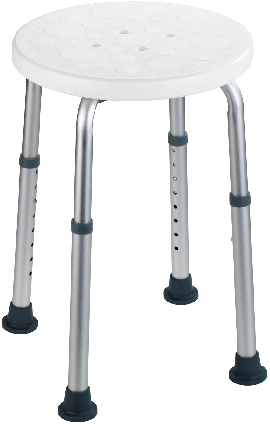 Wenko Stolička do sprchy Secura biela výškovo nastaviteľná Wenko Stolička do sprchy Secura biela výškovo nastaviteľná