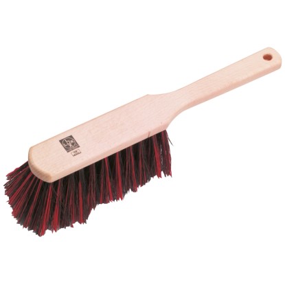 LUX-TOOLS Zmetáček drevený Elaston červenohnedé štetiny LUX-TOOLS Zmetáček drevený Elaston červenohnedé štetiny