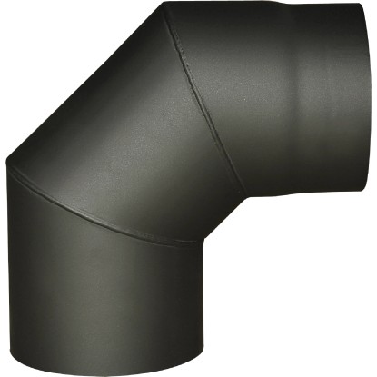 Koleno dymové 90° hrubostenné čierne, pr. 160 mm Koleno dymové 90° hrubostenné čierne, pr. 160 mm