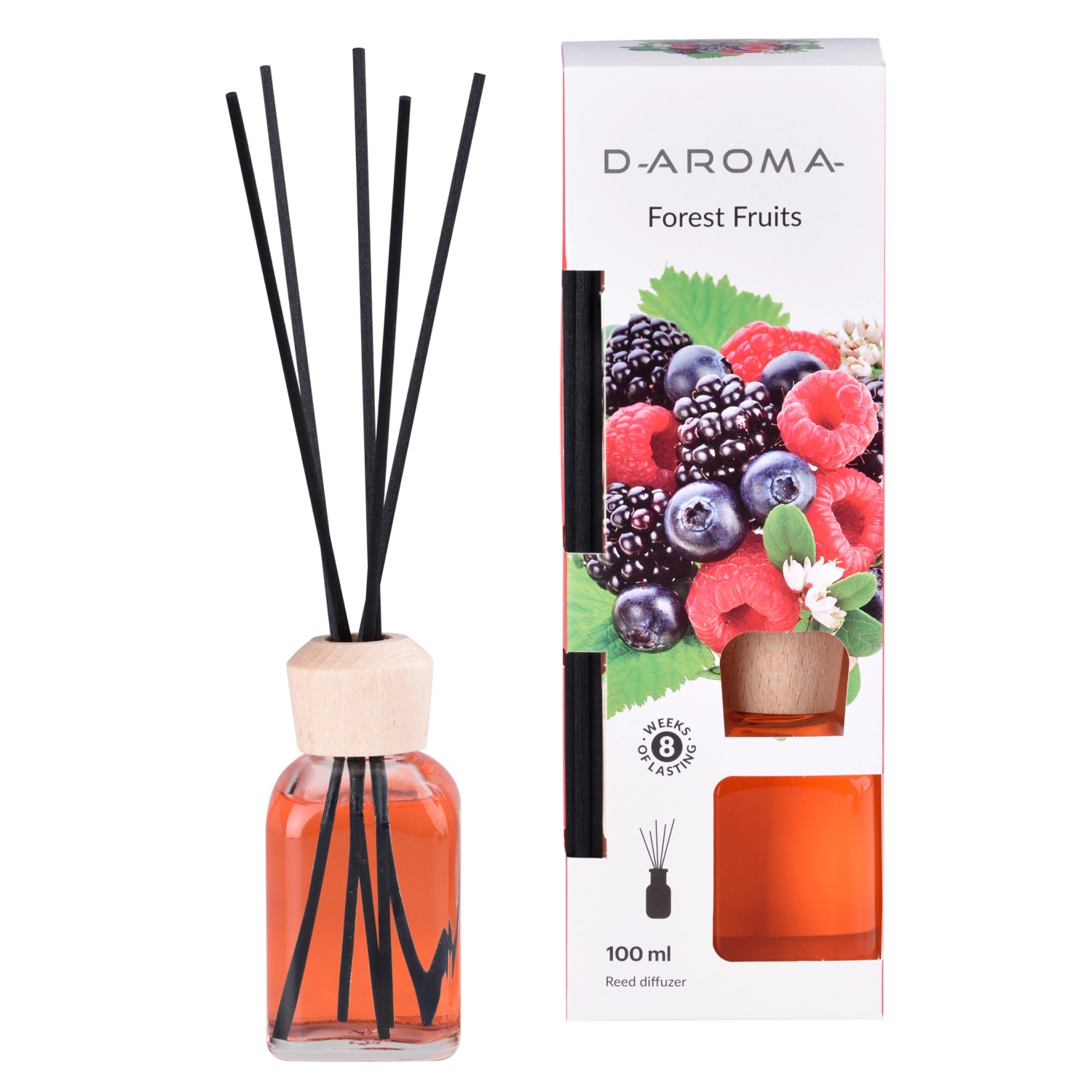 D-Aroma Difúzer Lesné ovocie 100 ml D-Aroma Difúzer Lesné ovocie 100 ml