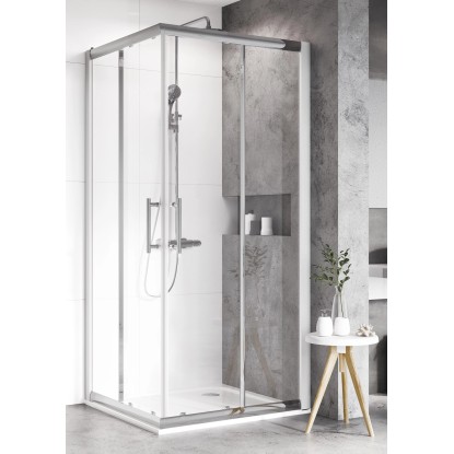RAVAK Sprchovací kút XP3RV2-90 lesklý chróm + transparentné sklo RAVAK Sprchovací kút XP3RV2-90 lesklý chróm + transparentné sklo