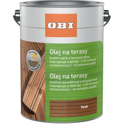 OBI Terasový olej týk 2,5 l OBI Terasový olej týk 2,5 l