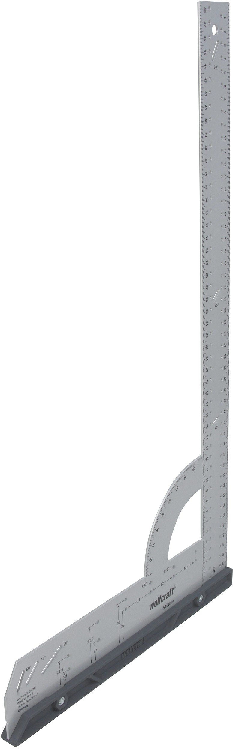 Wolfcraft Univerzálny uholník, 28 x 50 cm Wolfcraft Univerzálny uholník, 28 x 50 cm
