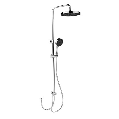 Wenko Sprchový set Softwater, 3 prúdy, chróm, s tyčou 75-120 cm Wenko Sprchový set Softwater, 3 prúdy, chróm, s tyčou 75-120 cm