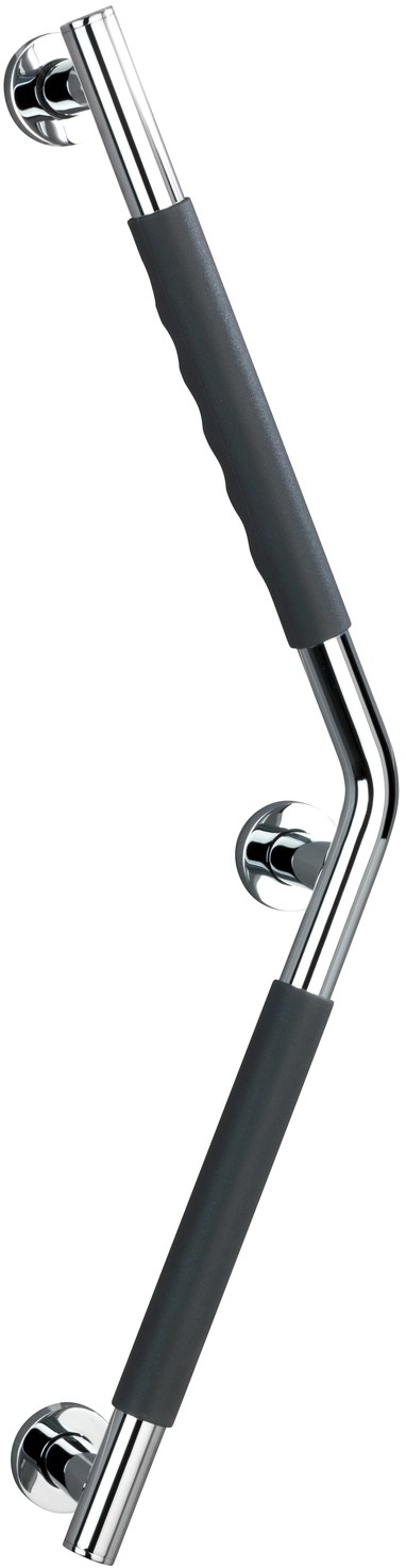 Wenko Nástenné držadlo 37 cm x 37 cm Secura 135° čierne Wenko Nástenné držadlo 37 cm x 37 cm Secura 135° čierne