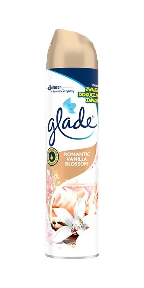 Glade Osviežovač vzduchu Aerosol Romantic Vanilla Blossom 300 ml Glade Osviežovač vzduchu Aerosol Romantic Vanilla Blossom 300 ml