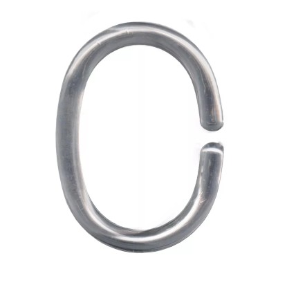 Kleine Wolke Krúžky pre sprchové závesy strieborné, 12 ks Kleine Wolke Krúžky pre sprchové závesy strieborné, 12 ks