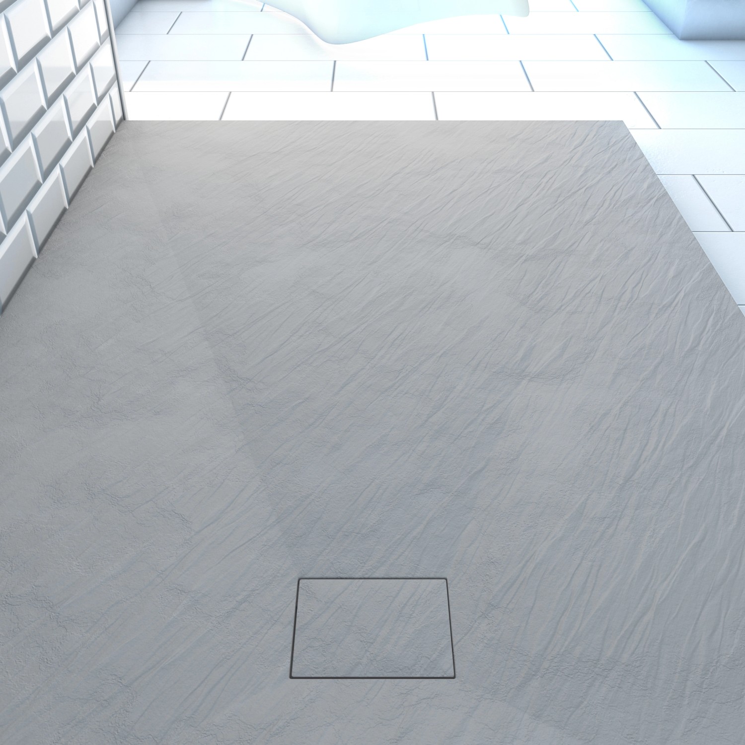 Aurlane Sprchová vanička Stone 140 x 90 cm sivá Aurlane Sprchová vanička Stone 140 x 90 cm sivá