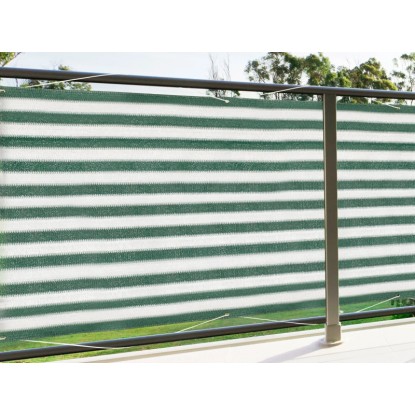 Floracord Balkónová zástena HDPE, zeleno-biela, 180 g/m2, 500 x 90 cm Floracord Balkónová zástena HDPE, zeleno-biela, 180 g/m2, 500 x 90 cm