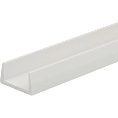 Arcansas U-Profil PVC biely matný 10 x 10 x 1000 mm Arcansas U-Profil PVC biely matný 10 x 10 x 1000 mm