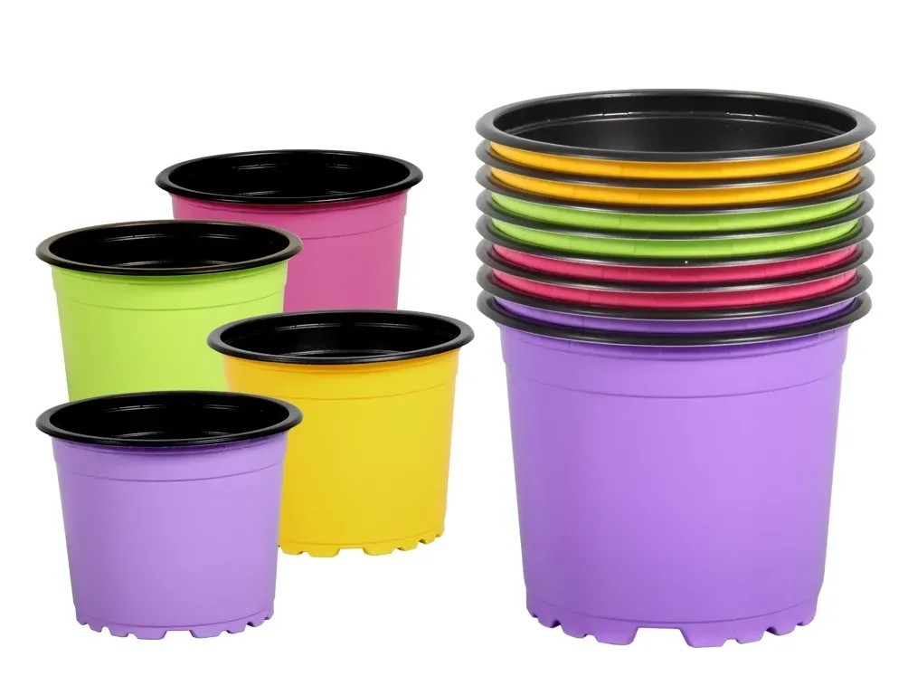 Kvetináč výsadbový Color Black, pr. 11 cm, 8 ks Kvetináč výsadbový Color Black, pr. 11 cm, 8 ks