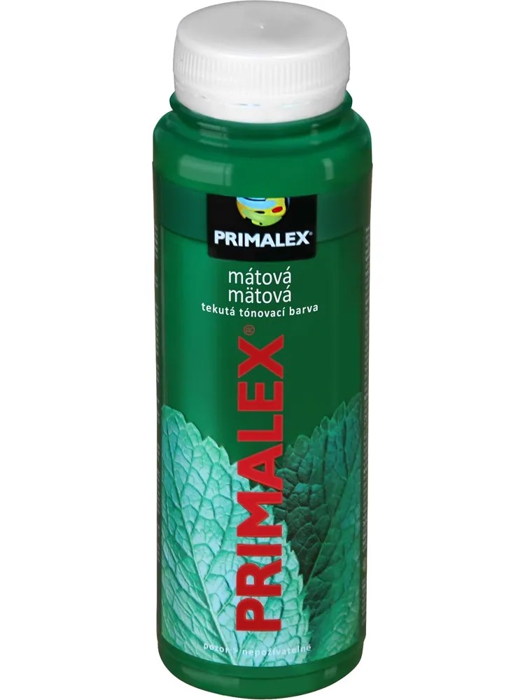 PRIMALEX Tekutá tónovacia farba mätová 0,25 l PRIMALEX Tekutá tónovacia farba mätová 0,25 l