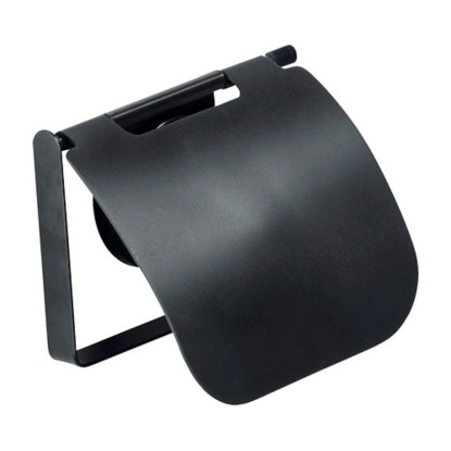 Wenko Držiak toaletného papiera Pavia Static-Loc čierny šírka 13 cm Wenko Držiak toaletného papiera Pavia Static-Loc čierny šírka 13 cm