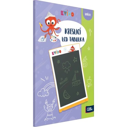 Kresliaca LCD tabuľka Kvído 8,5" so stylusom Kresliaca LCD tabuľka Kvído 8,5" so stylusom