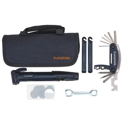 Prophete Súprava na opravu bicyklov vr. multitoolu a minipumpičky Prophete Súprava na opravu bicyklov vr. multitoolu a minipumpičky