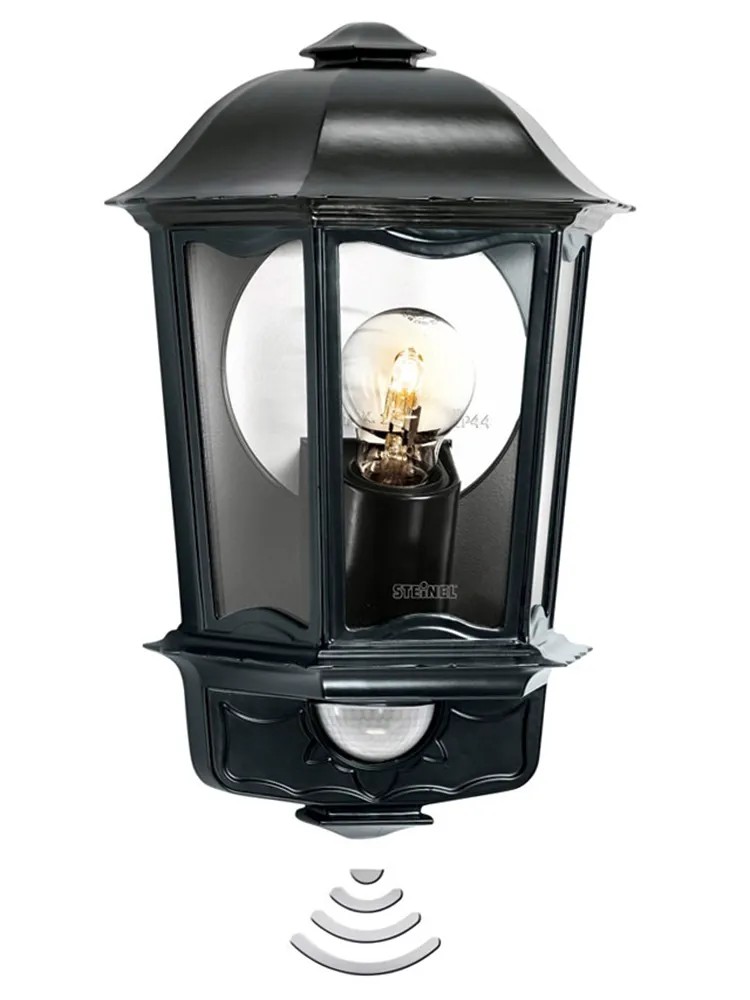 Steinel Vonkaj. nástenné svietid. L 190 S, senzor, čierne, 33,5 x 21,7 x 14,7 cm Steinel Vonkaj. nástenné svietid. L 190 S, senzor, čierne, 33,5 x 21,7 x 14,7 cm