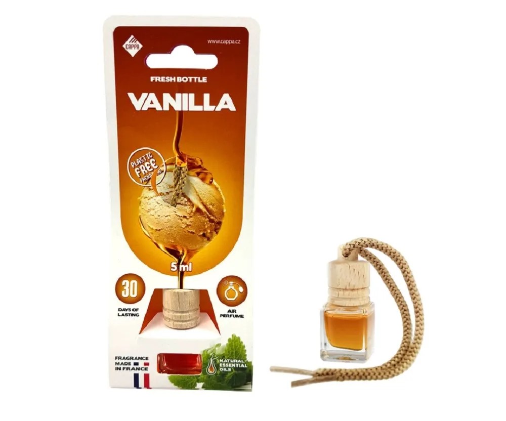 CAPPA Vôňa do auta Wood Fresh Bottle Vanilla CAPPA Vôňa do auta Wood Fresh Bottle Vanilla