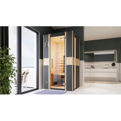 Weka Infračervená kabína Mila 1 so 4 líniovými žiaričmi Weka Infračervená kabína Mila 1 so 4 líniovými žiaričmi