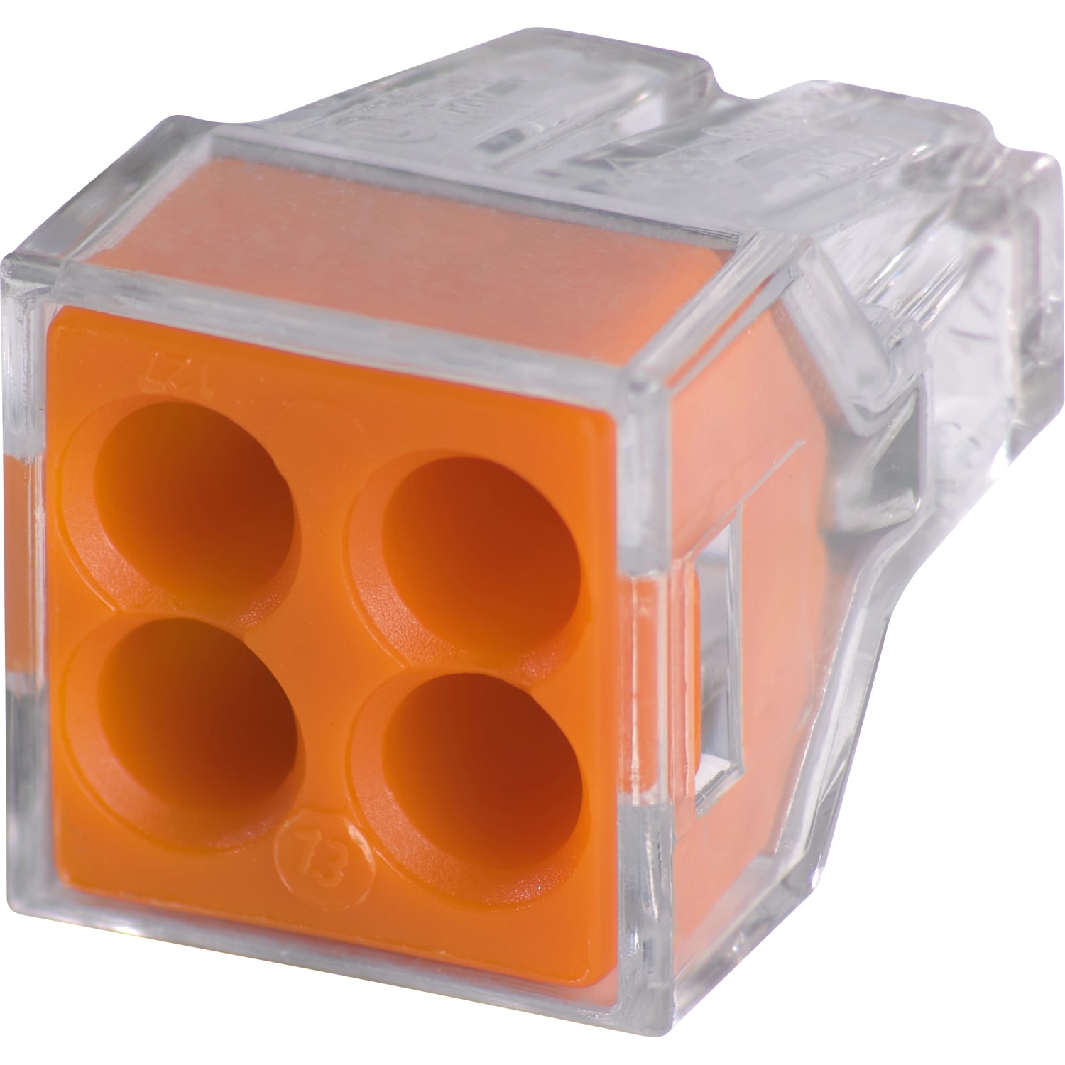 WAGO Spojovacia krabicová svorka 773 PUSH WIRE 4 vodiče, max. 2,5 mm2, 10 ks WAGO Spojovacia krabicová svorka 773 PUSH WIRE 4 vodiče, max. 2,5 mm2, 10 ks