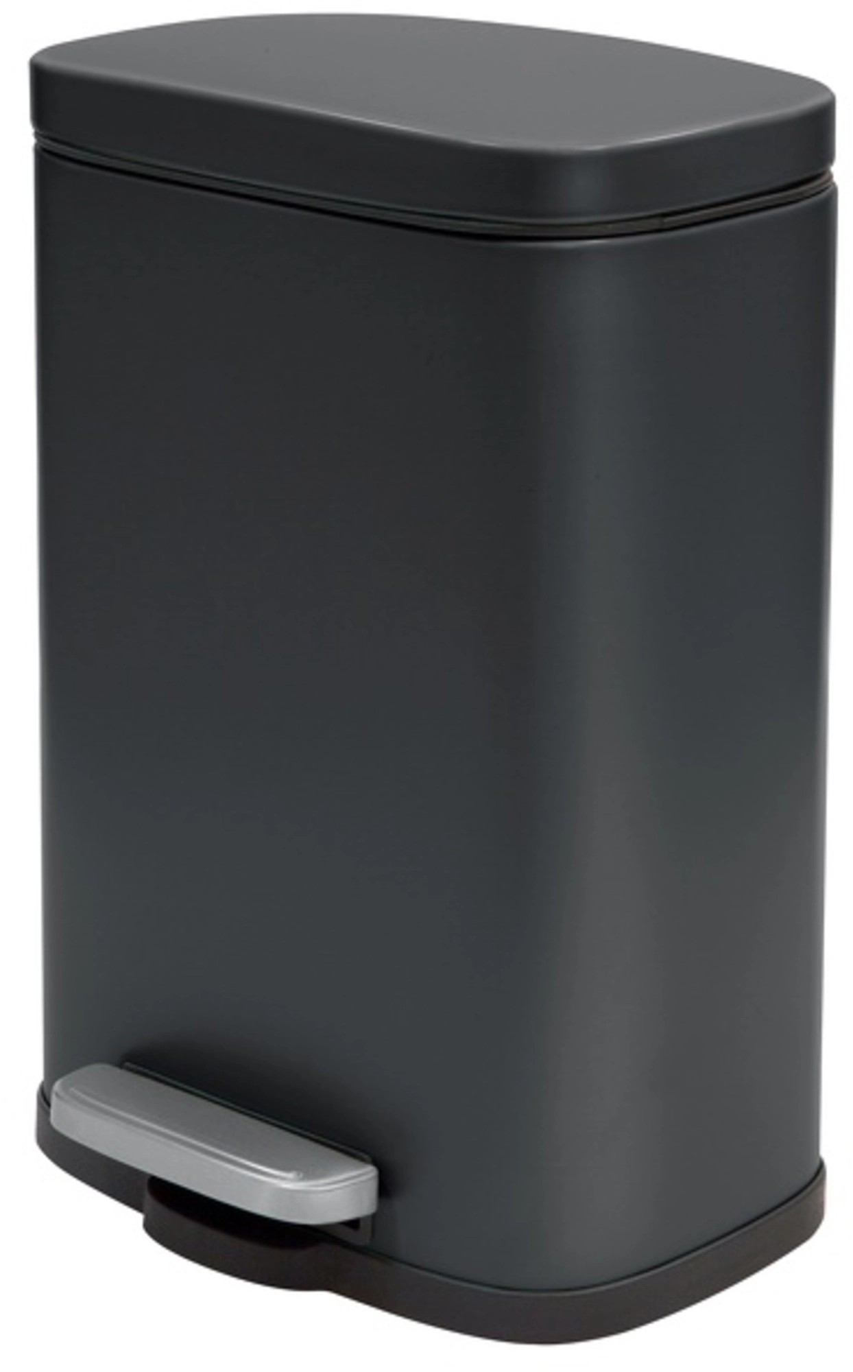 Spirella Nášľapný odpadkový kôš Akira, čierna matná, 5 l Spirella Nášľapný odpadkový kôš Akira, čierna matná, 5 l