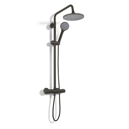 baliv Sprchový set s hlavovou sprchou KBS-8170, 3 prúdy, matná čierna baliv Sprchový set s hlavovou sprchou KBS-8170, 3 prúdy, matná čierna