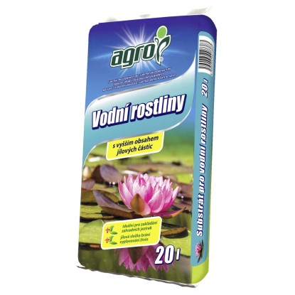 AGRO Substrát pre vodné rastliny 20 l AGRO Substrát pre vodné rastliny 20 l