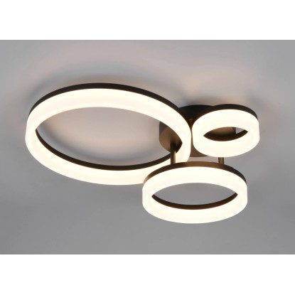 Reality Stropné LED svietidlo Scope 32W 4000lm 3000K matná čierna 51 x 40,5 cm Reality Stropné LED svietidlo Scope 32W 4000lm 3000K matná čierna 51 x 40,5 cm