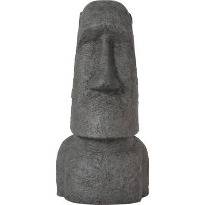 Záhradná figúrka busta moai 96 cm sivá Záhradná figúrka busta moai 96 cm sivá