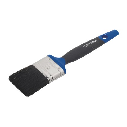 LUX-TOOLS Plochý štetec na laky so syntetickou živicou s rukoväťou Softgrip 50 m LUX-TOOLS Plochý štetec na laky so syntetickou živicou s rukoväťou Softgrip 50 m