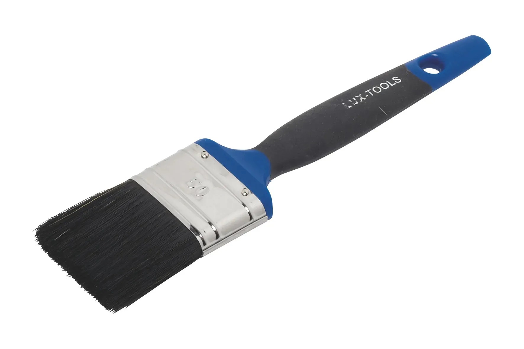 LUX-TOOLS Plochý štetec na laky so syntetickou živicou s rukoväťou Softgrip 50 m LUX-TOOLS Plochý štetec na laky so syntetickou živicou s rukoväťou Softgrip 50 m