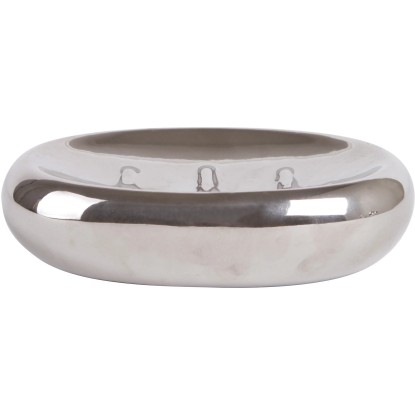 Téglik na zubné kefky Dakhla keramický strieborný Téglik na zubné kefky Dakhla keramický strieborný