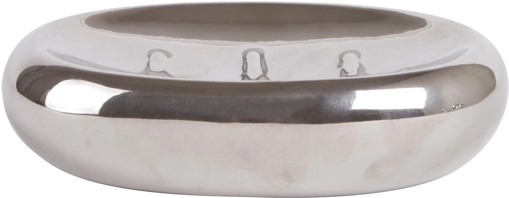 Téglik na zubné kefky Dakhla keramický strieborný Téglik na zubné kefky Dakhla keramický strieborný