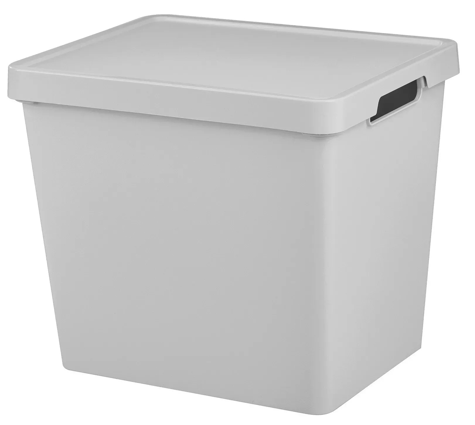 Tontarelli Úložný box MAYA XL s vekom svetlo sivá, 36 x 28 x 31 cm, 23,9 l Tontarelli Úložný box MAYA XL s vekom svetlo sivá, 36 x 28 x 31 cm, 23,9 l