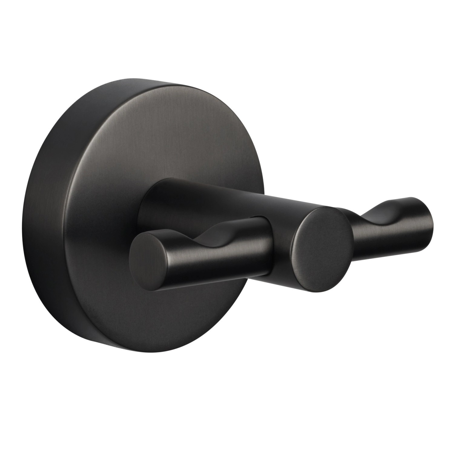 tesa Dvojitý háčik na odevy Moon, grafitová, 50 x 65 x 53 mm tesa Dvojitý háčik na odevy Moon, grafitová, 50 x 65 x 53 mm