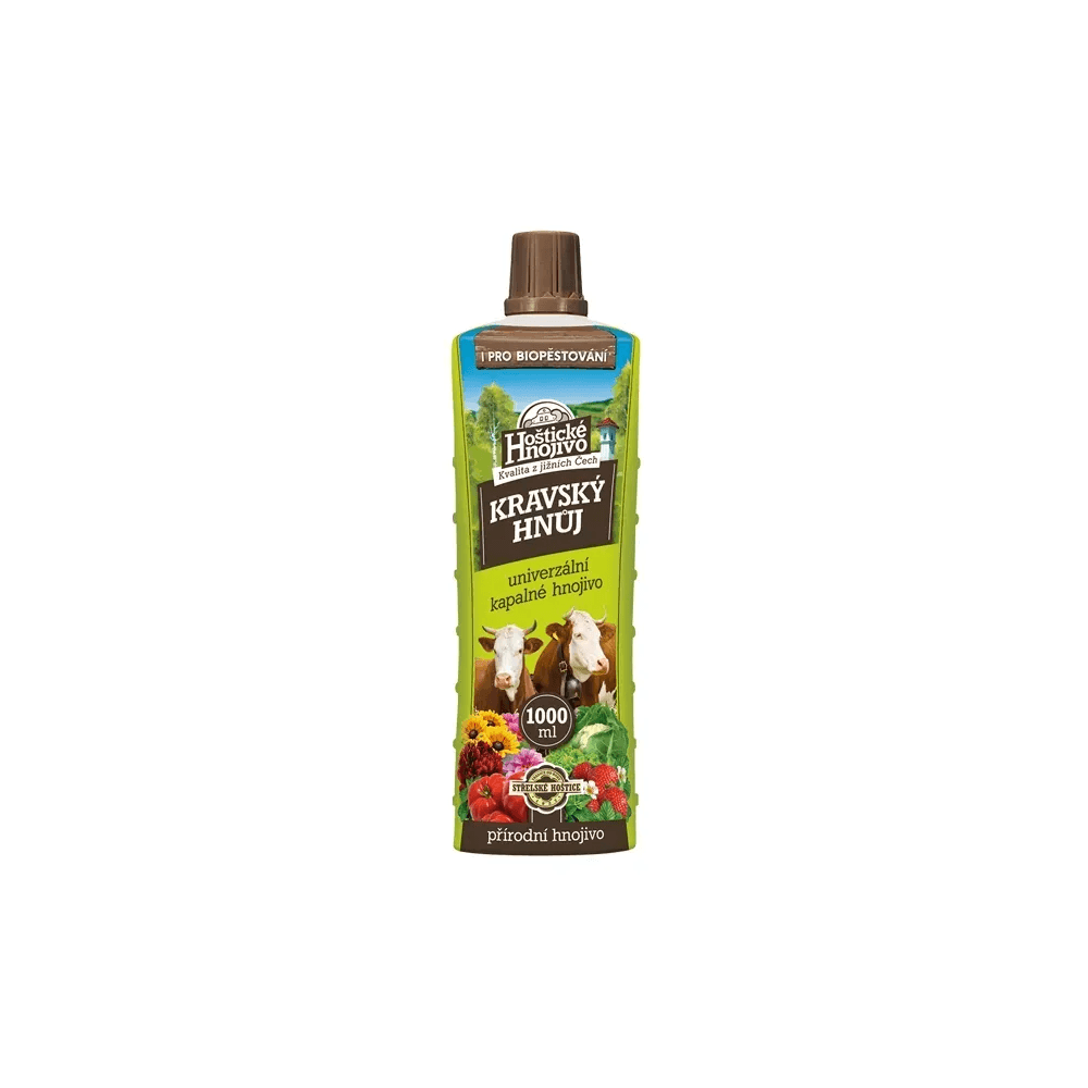 Hoštické hnojivo Kravský hnoj kvapalný 1000 ml Hoštické hnojivo Kravský hnoj kvapalný 1000 ml