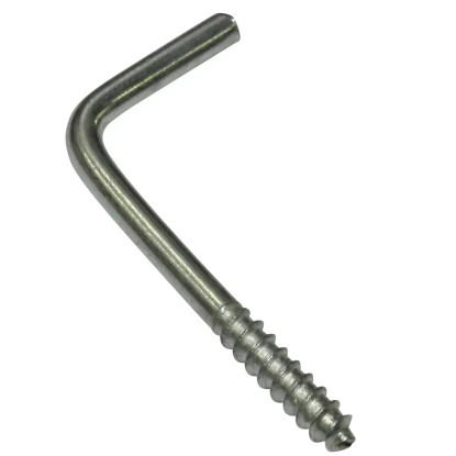 Gardinia Skrutkovací hák pre vitrážové tyče pozinkovaný 2,5 cm strieborná matná Gardinia Skrutkovací hák pre vitrážové tyče pozinkovaný 2,5 cm strieborná matná