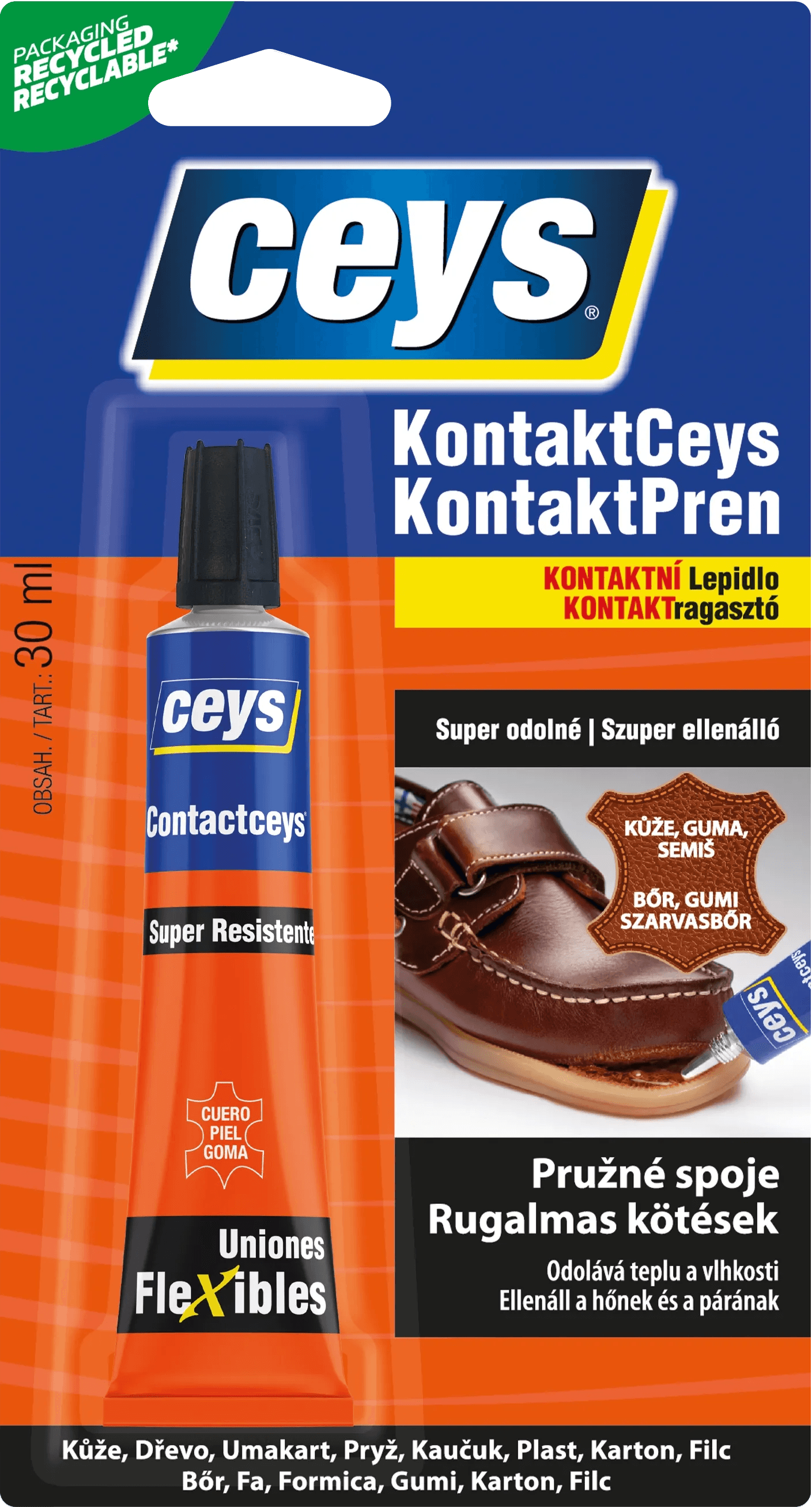 Ceys Kontaktné lepidlo KONTAKTCEYS 30 ml Ceys Kontaktné lepidlo KONTAKTCEYS 30 ml
