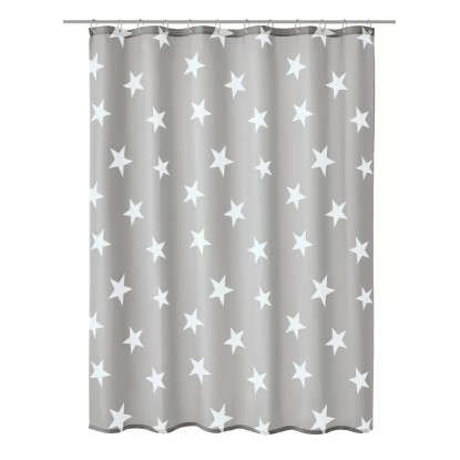 Kleine Wolke Sprchový záves Nova platinový 180 x 200 cm Kleine Wolke Sprchový záves Nova platinový 180 x 200 cm