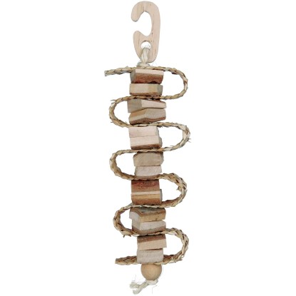 TRIXIE Hračka Natural Living so slameným pásikom 30 cm TRIXIE Hračka Natural Living so slameným pásikom 30 cm